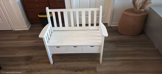 Entry way bench