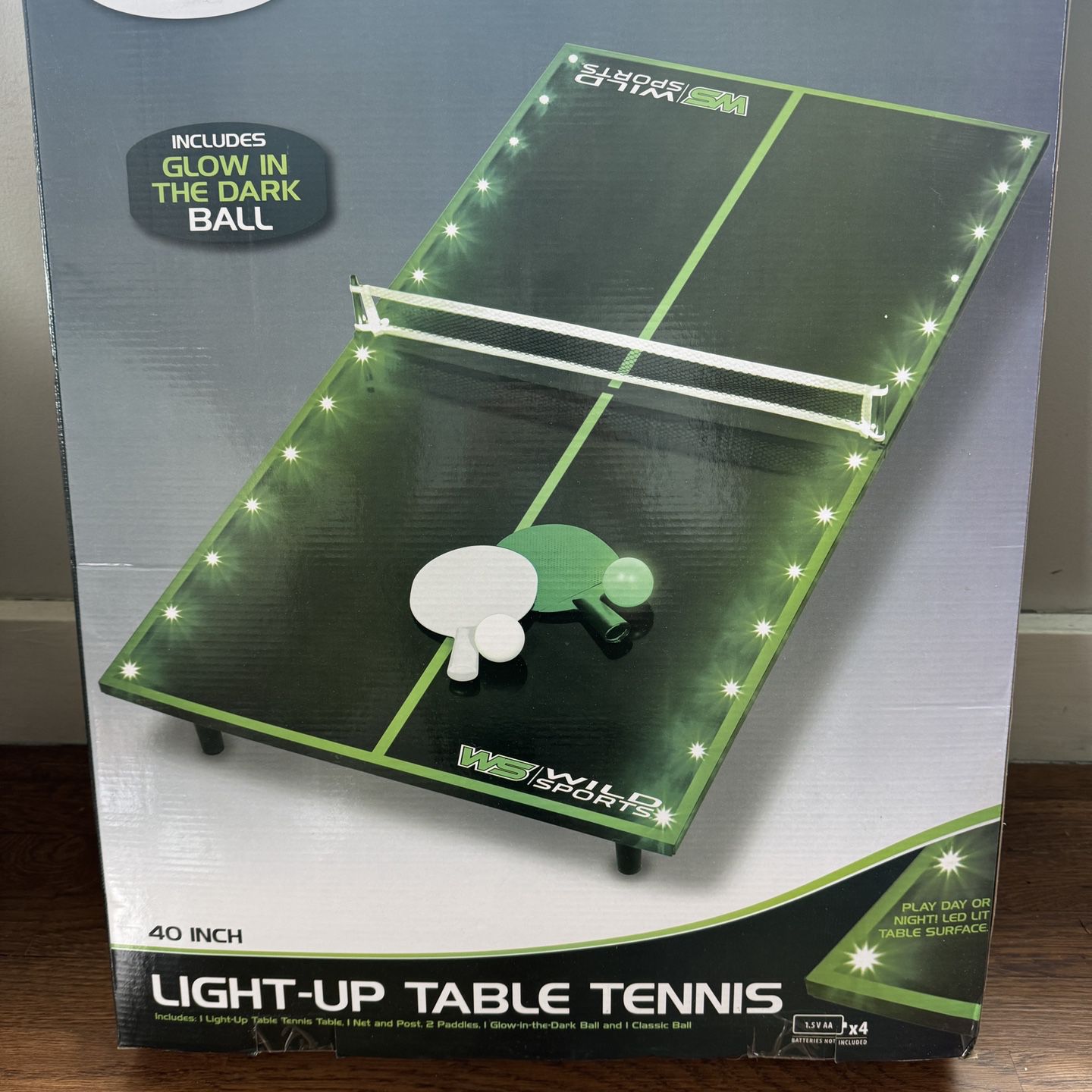 Mini Light-Up Ping Pong Table