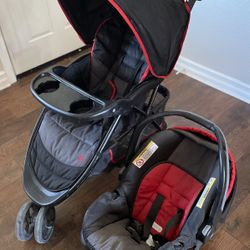 Babytrend Stroller AND  Car Seat That Has Base For Car 