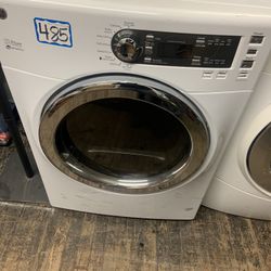 White GE Front load Dryer