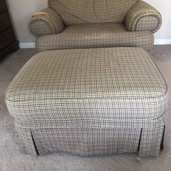 Armchair And Ottoman