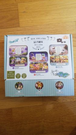 Box Theatre Dollhouse DIY craft ( starlight amusement park)