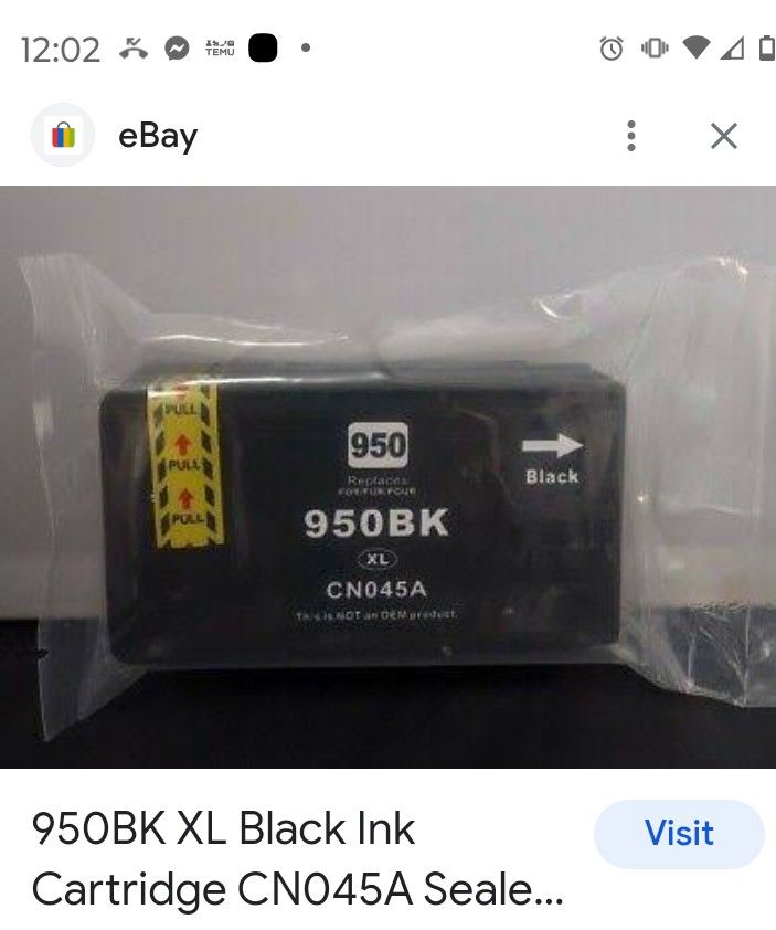 Ink Replacement Cartridges