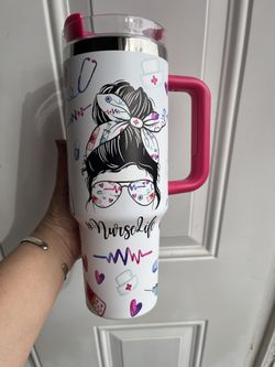 Nurse 40 Oz Cups