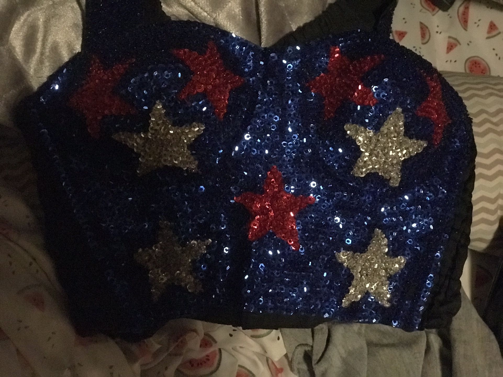 Red white and blue star corset Sz small