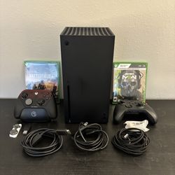 Xbox Series X With Extra Pro Controller And Games
