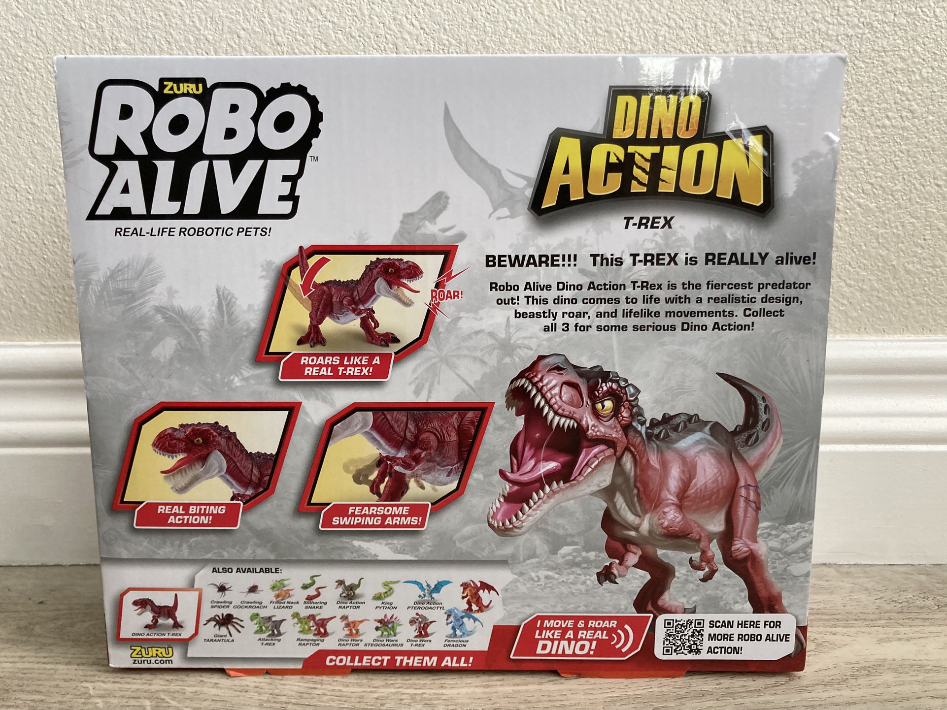 Robo Alive Dino Action T-Rex Robotic Dinosaur Toy by ZURU