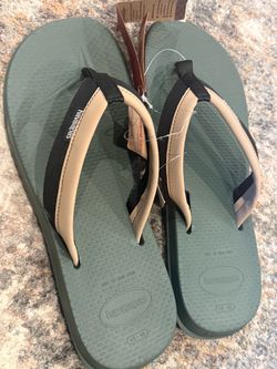 Havana’s Men’s Track Plus Flip-Flops Sandals
