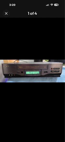 Hitachi VT-FX623A VHS VCR Plus Component Hi-Fi Tested No Remote