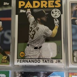 2021 Topps Fernando Tatis Jr Relic