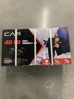 *Brand New* 40lb Adjustable Dumbbell Set (vinyl)