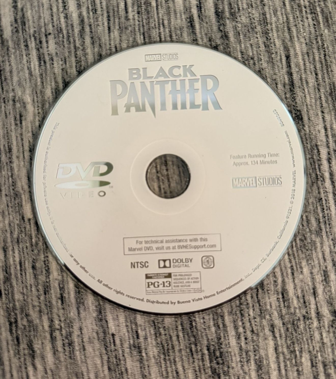 Black Panther DVD