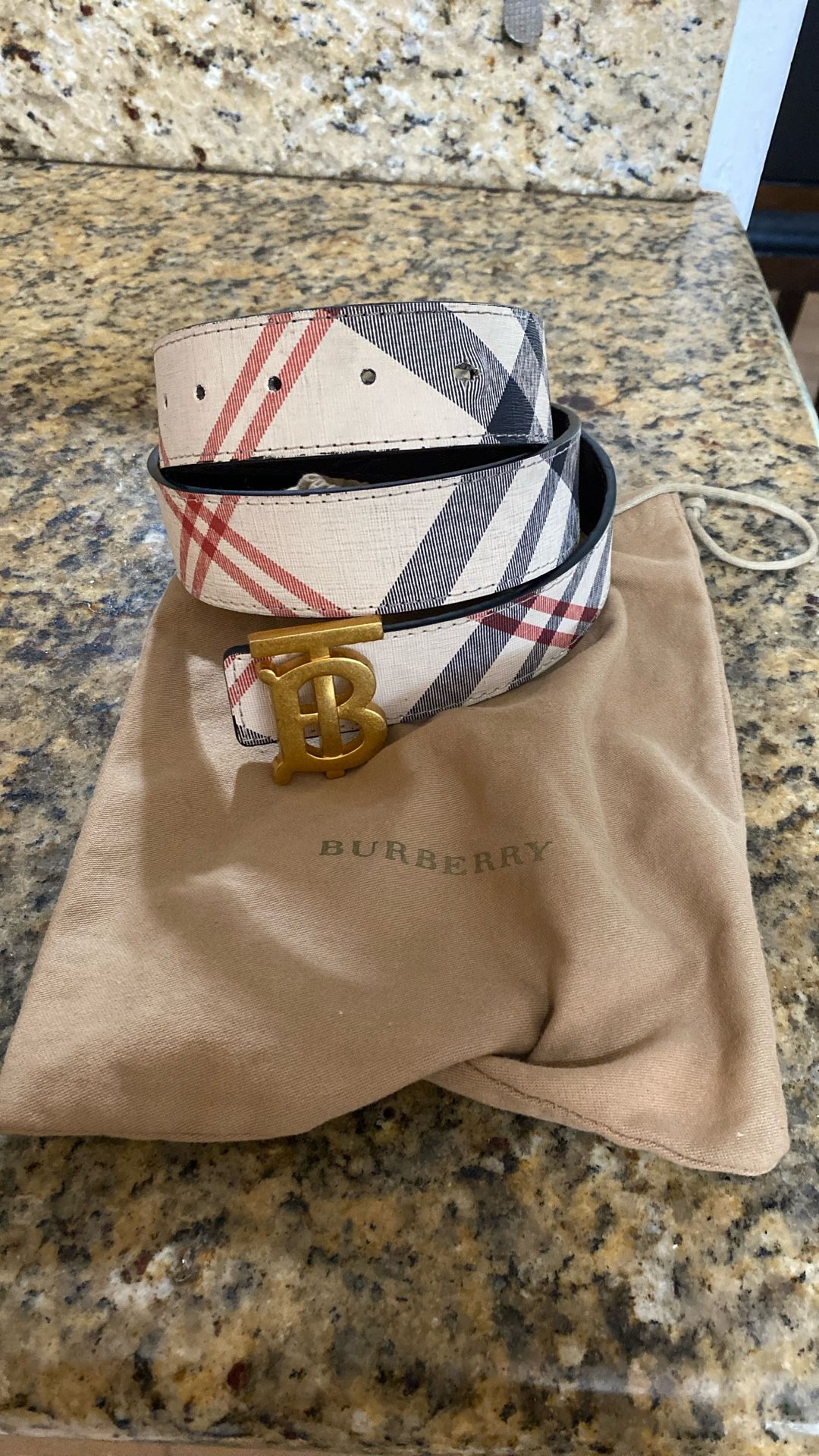 Burbbery Belt