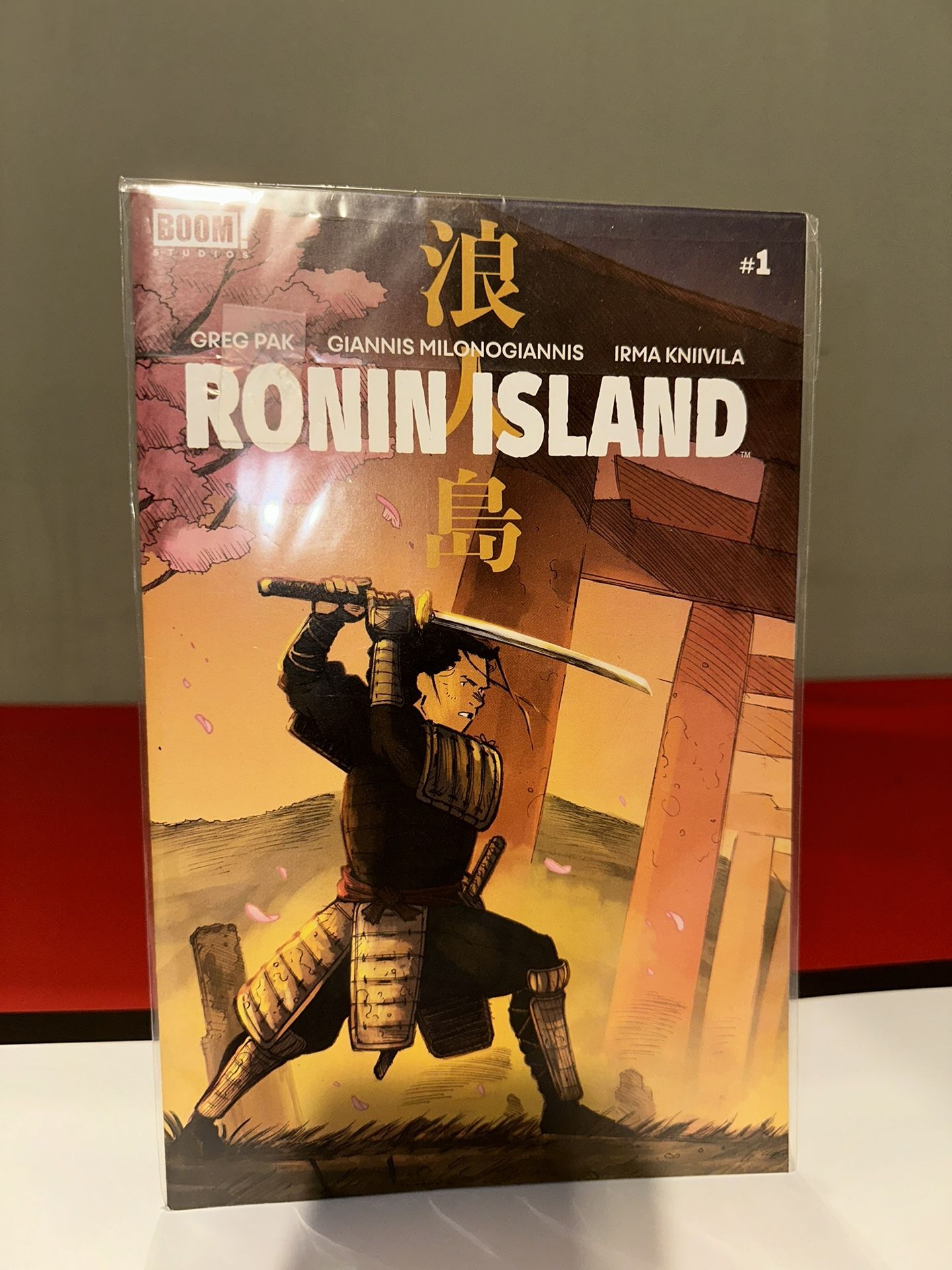 RONIN ISLAND # 1 Second Print VARIANT Comic Book Samurai Story Brand New