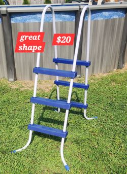 Small pool ladder