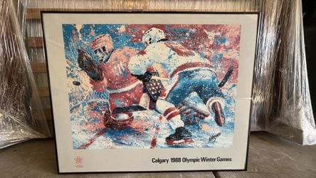 Calgary 1988 Olympic Winter Games Art