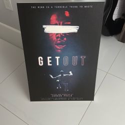 Get Out movie Canvas poster 