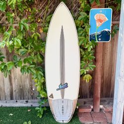 5’7 Lost Puddle Jumper HP Surfboard Surf Board (not Channel Islands Fish Bobby Wuad Rnf 96 Seaside Machado FireWire solution twin fin Sharpeye Pyzel W