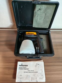 Wagner Heavy Duty Power Painter with Case