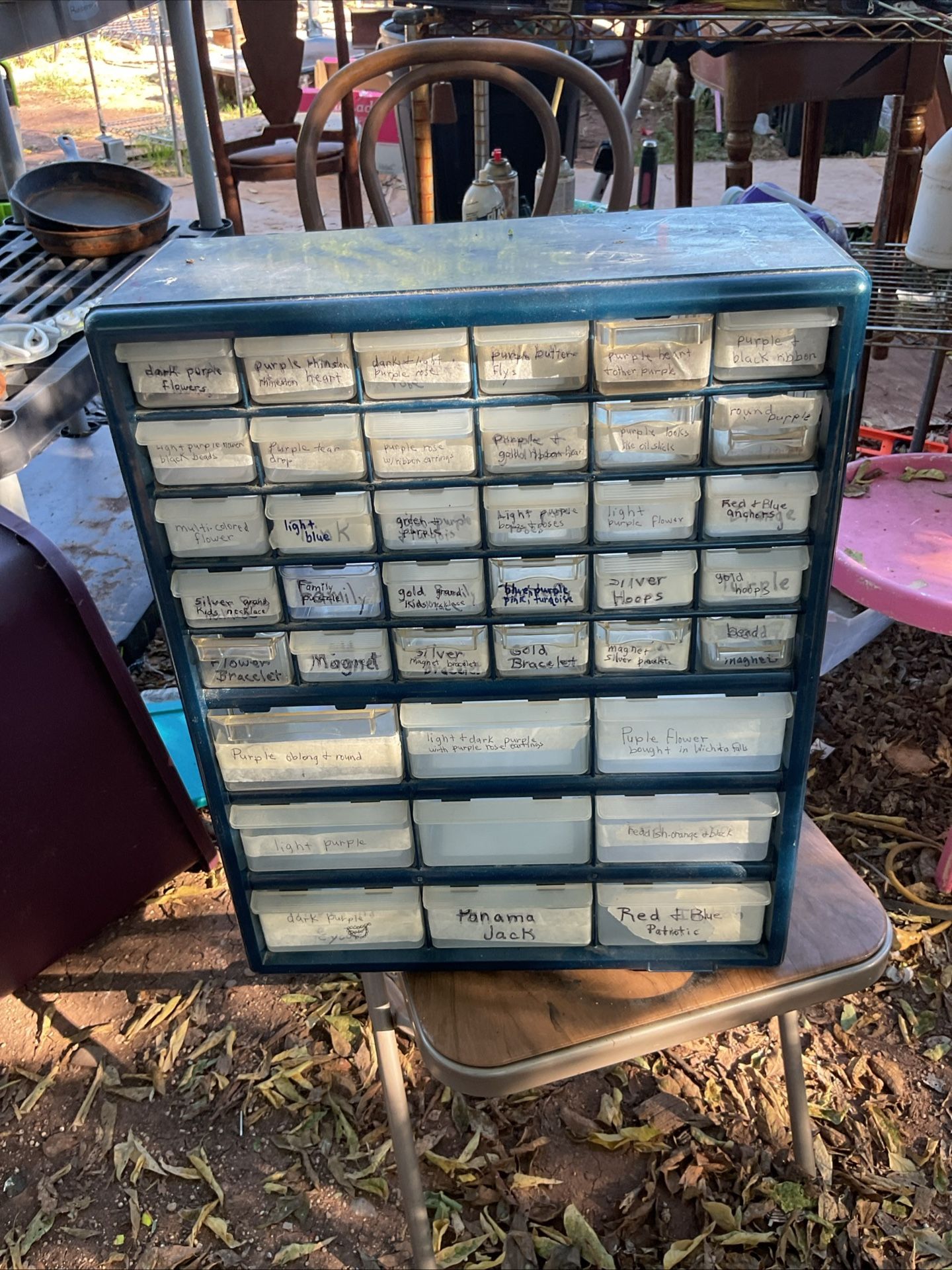 Storage Box it’s 18 inches tall 15 inches wide and 6inches deep