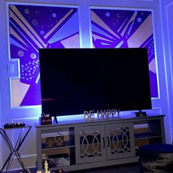 Gray 65 -70 In Tv Stand 