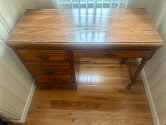 Wood desk