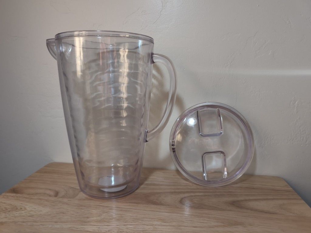 Clear Plastic Pitcher
