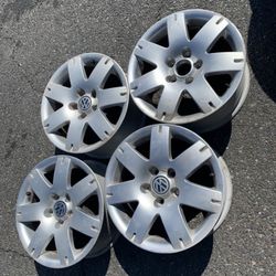 4 — 16x7 5x112 5x4.41 Stock Vw Jetta Passat Golf Mercedes Audi Wheels Rims !!!!!!!