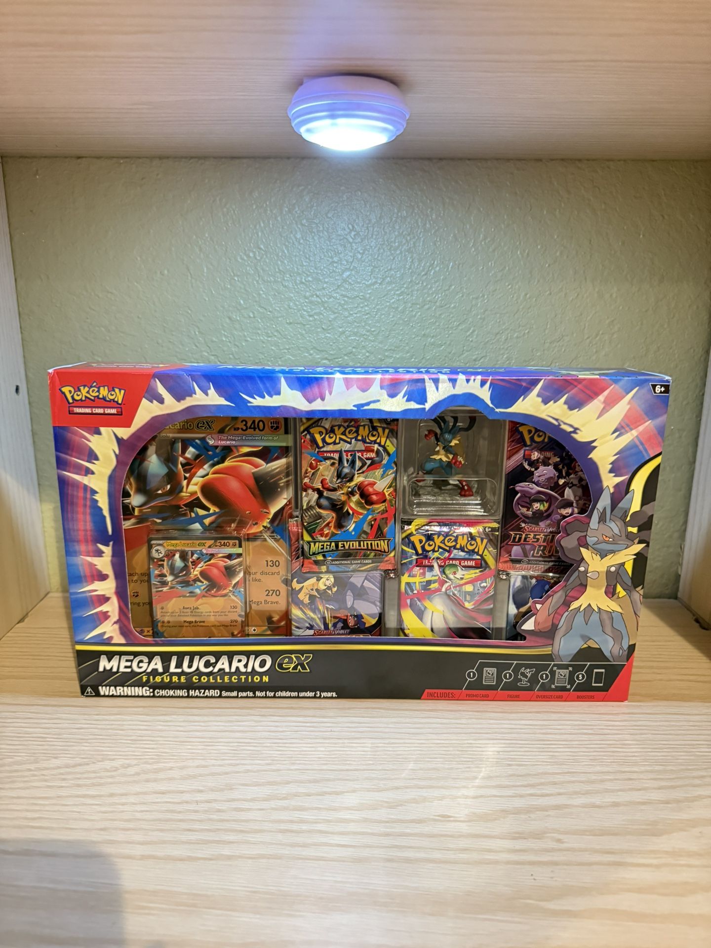 Mega Lucario EX Figure Collection Box