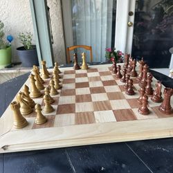 Beautiful Hand Crafted Chess Board
