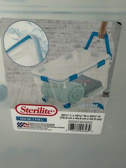 Sterilite Rolling Storage Bins