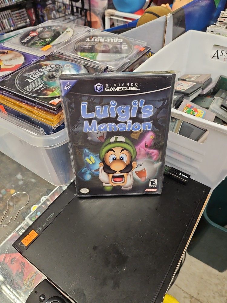 Luigis Mansion Gamecube Cib