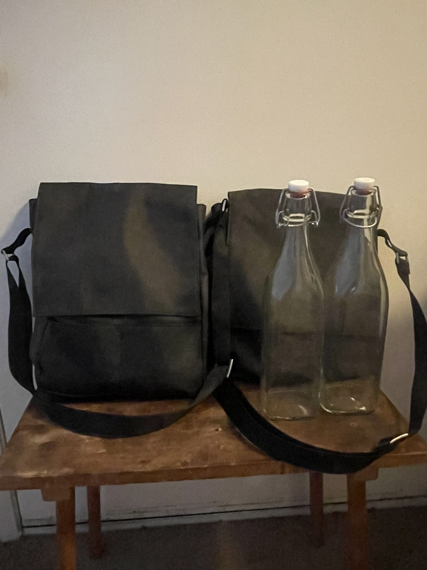 Milano Series Tote Bag for bottles (2)