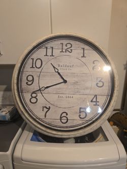Big Farmhouse Style Clock
