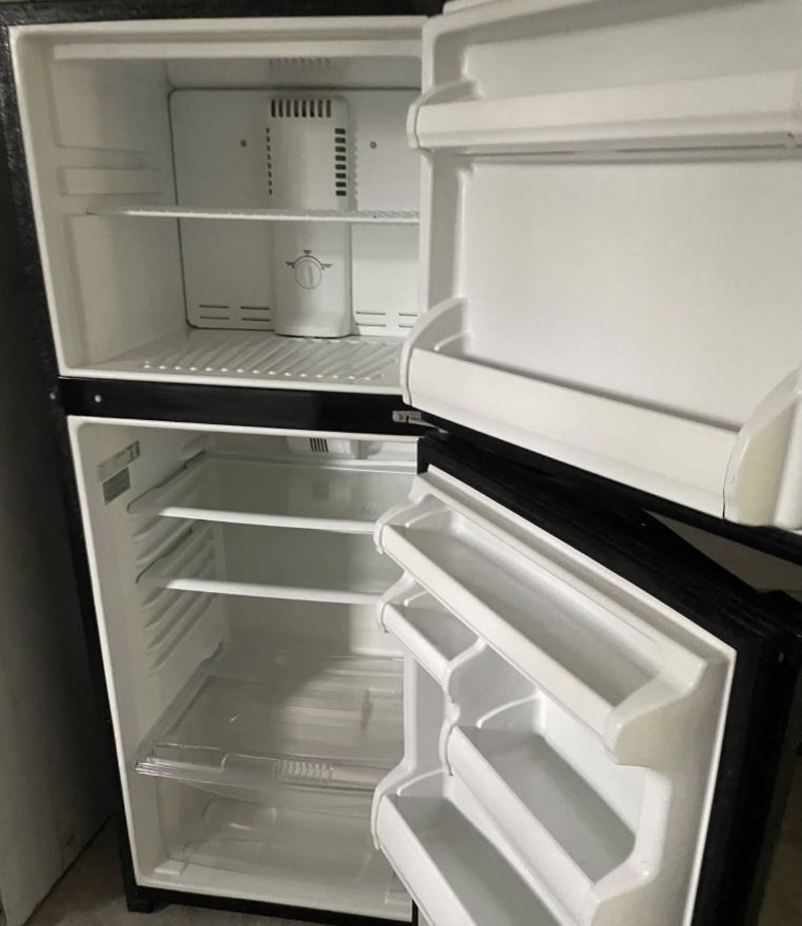 Black Apt Sized Fridge