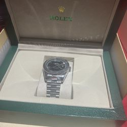 Rolex day Date 18k White Gold Size 40