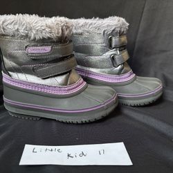 London Fog Kids Snow Boots Size 11