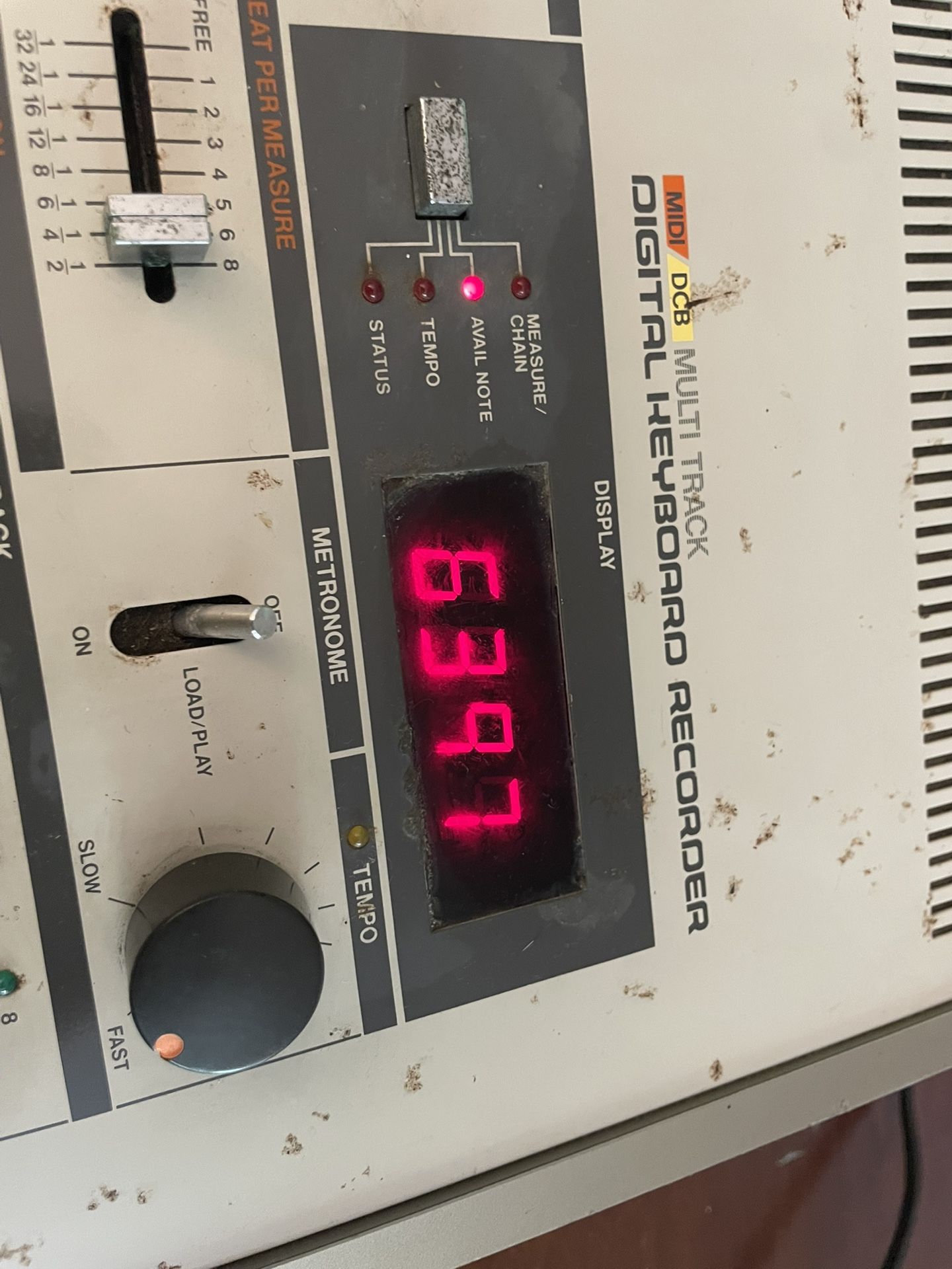 rare Roland MSQ-700 Multitrack Digital Keyboard Recorder Sequencer, Vintage DCB read”!