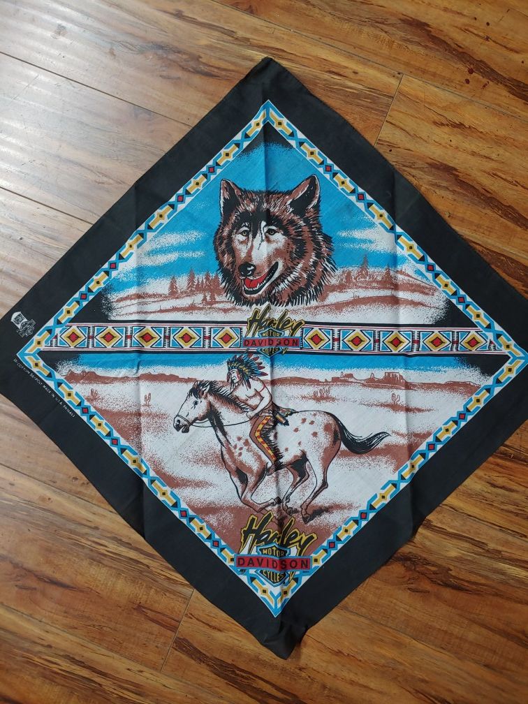Official licensed Harley-Davidson motorcycle made in the USA bandana