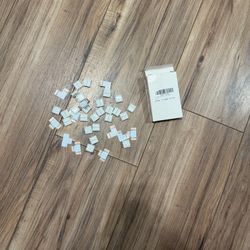 White color change strip light Connector Clips (+RGBW) Pack of white connector clips. Ideal for various strip light connections.