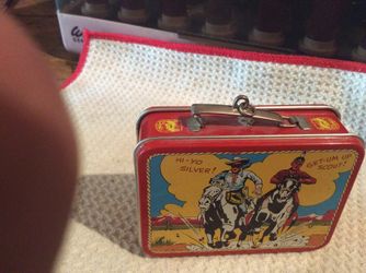 Small vintage Lone Ranger lunch box