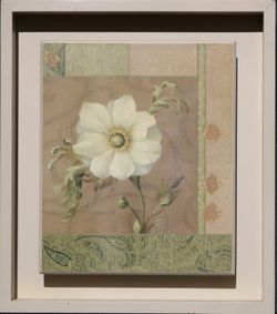 Summer Anemone by Danhui Nai lithography/woodboard flowers
