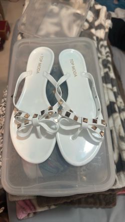 White Sandals
