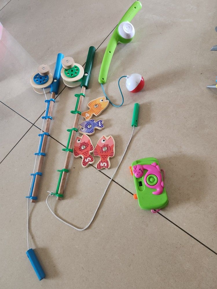 Melissa And Doug Fishing Wood Toys Kids Toy