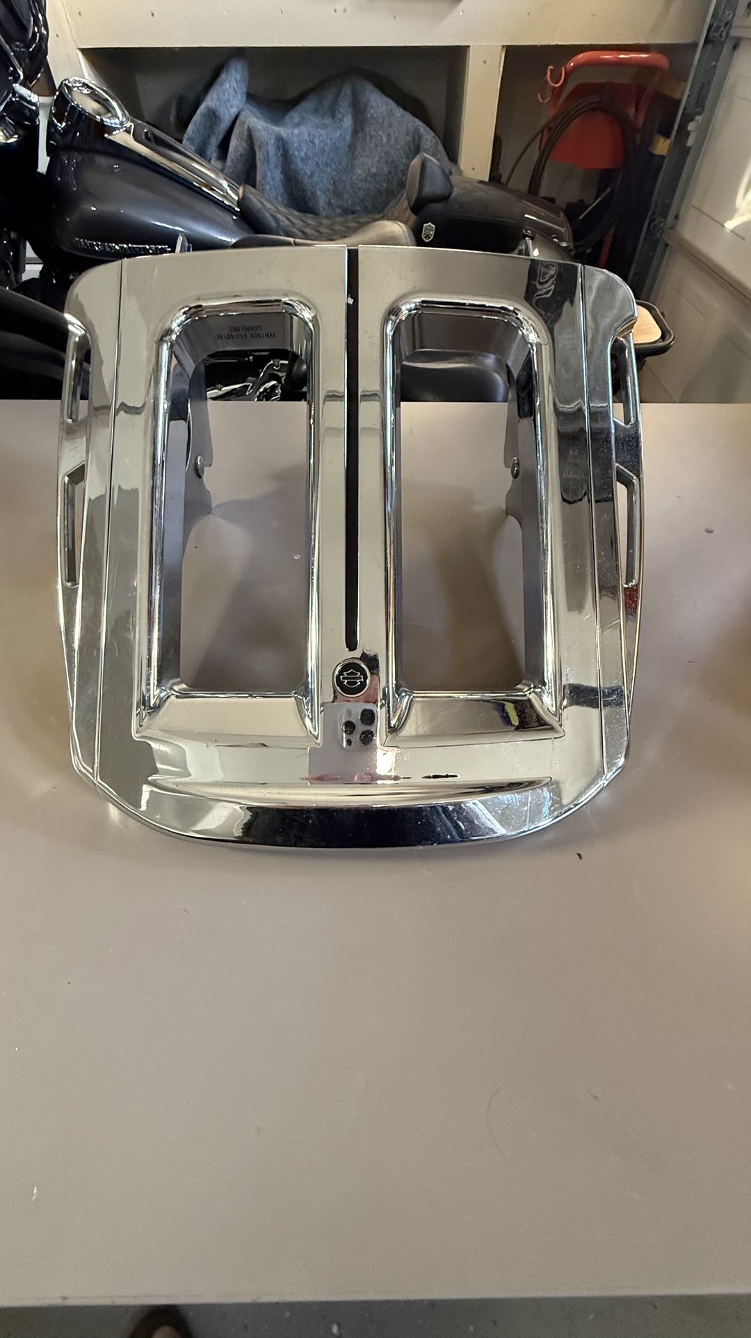 Removable Sissy Rack For Harley Davidson