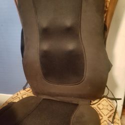 SWEDISH MASSAGE ELECTRONIC CHAIR PAD.  6 BLACK CHAIRS. BIG SOLID WOOD, FULL BED FRAME. SIDE TABLE SOLID WOOD... AVAILABLE