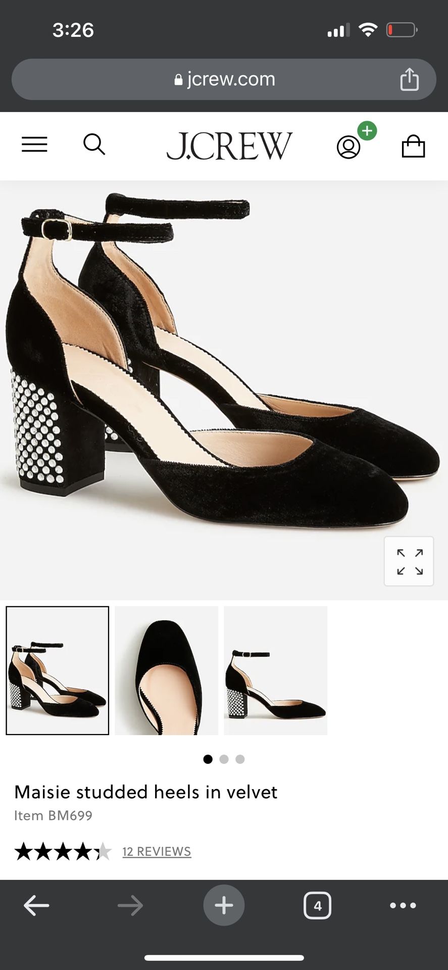 J CREW CRYSTAL MAISE HEELS