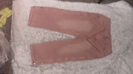 XXL Pink straight leg baggy jeans