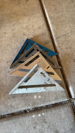 100’ tapes and speed squares