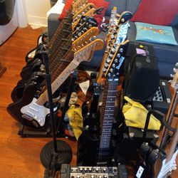 Electric Guitars, Super Deals, All And Working Order